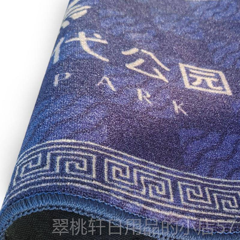 正品商用地毯定制log垫o门好口地印字酒店商超大寸尺脚垫可水洗打