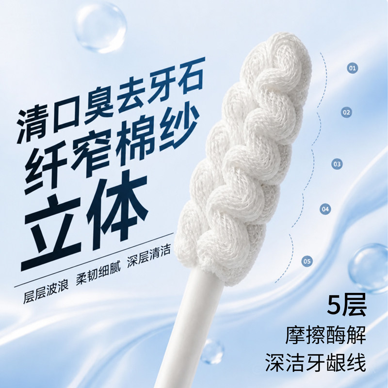smileplus开颜猫咪牙刷牙膏套装宠物纱布邪修去口臭狗狗洁牙专用