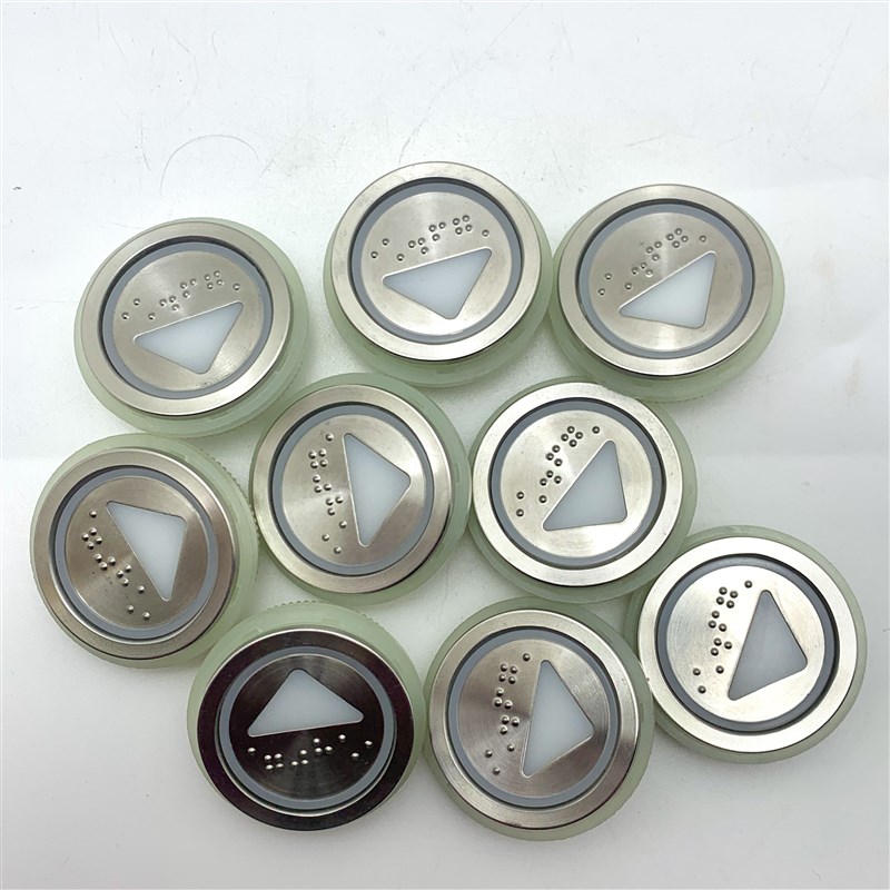 通力新款电梯按钮KM51575H01银面按钮内外呼按键N2305