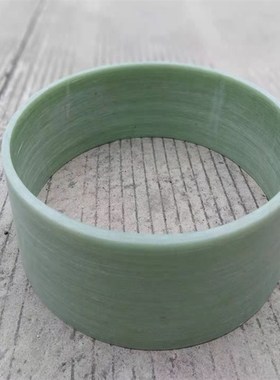 水绿色环氧树脂绝缘管玻璃纤维管G10绝缘套管 3240环氧管任意定制