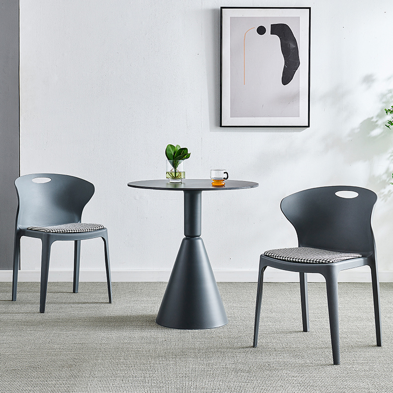 休闲洽谈桌椅简约办公桌会客桌接待小圆桌会议谈话阳台小桌子