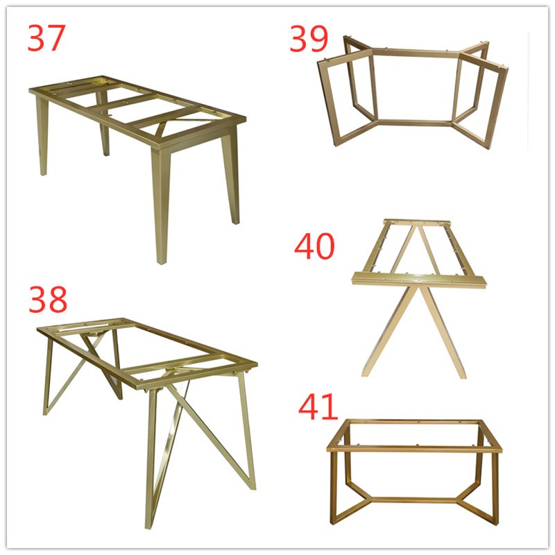 岩板桌架支架吧台桌脚支架办公桌金属脚餐台脚桌架铁架子桌子腿
