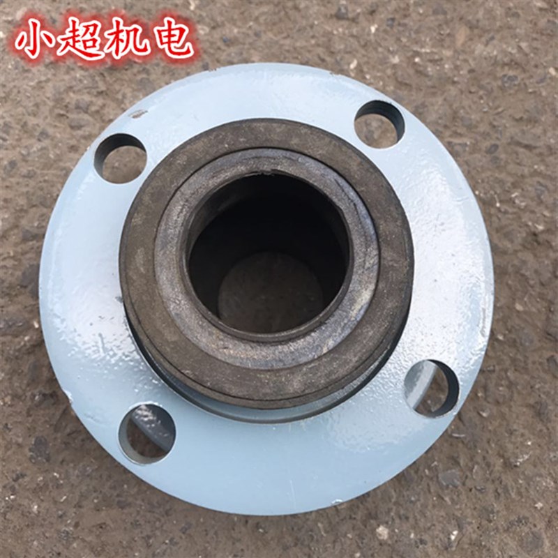 连接法兰软接头1公斤橡胶管道减震器可曲挠避震喉DN/2寸-DN0