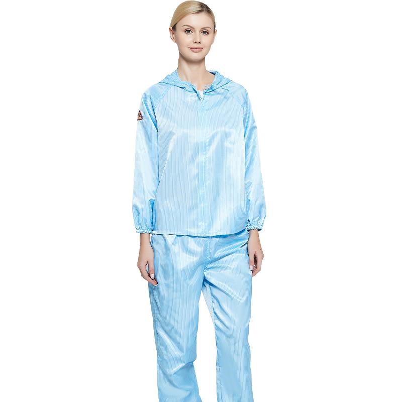 静电服无尘服静电衣防尘服防静电工作服分体养殖场电子厂喷漆防护