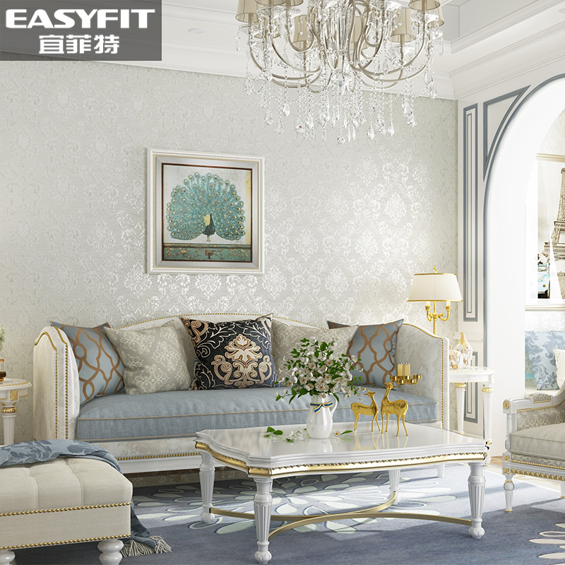 壁布现代简约墙布无缝全屋墙纸高级壁纸客厅背景墙2021年新款卧室