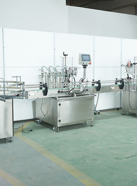 电动液体灌装机洗衣液颜料灌装机不锈钢多头分开灌装机YT4T1000ML