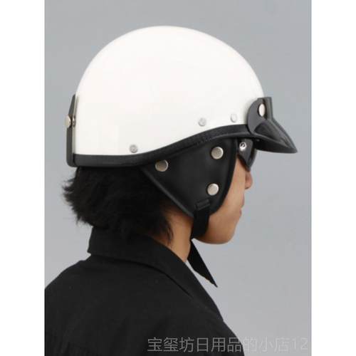 高档日本 早期BUCO覆古半盔 阿美咔叽安全帽 覆刻Vintge风格 夏季