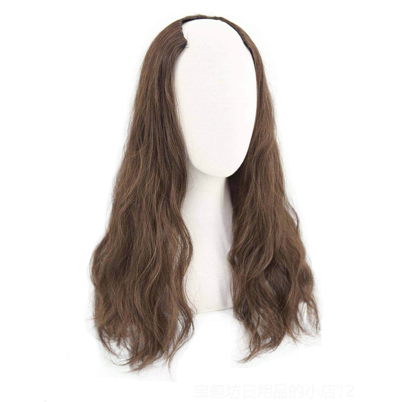 高档卷Brightlele顶假发 U型大大波半浪蓬松自然日假系长卷发发