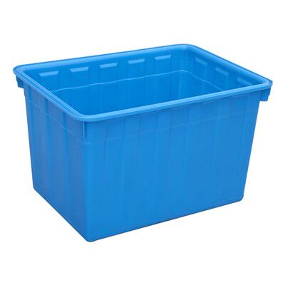 供应塑料大号白箱 大号周转箱 储物箱 200升塑料大白箱 羽佳水箱