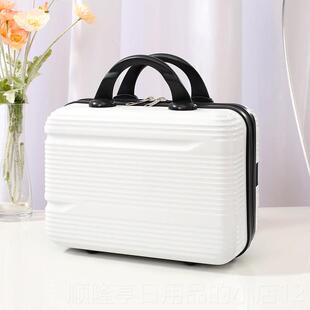 正品025新款手提1行李箱4寸迷你收纳2包小子化妆包可套拉箱杆伴手