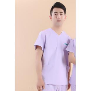 工作服 医护口腔短套牙科医生分体装 高档女护士手服洗刷手衣袖 夏季