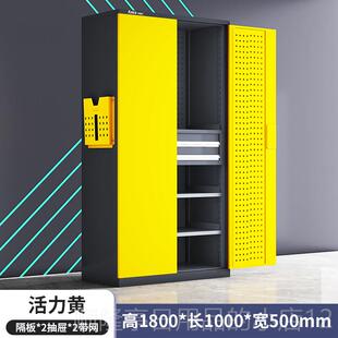 正品克尼抽克重工具柜五金零件纳柜工收厂车间型屉柜工具箱铁皮收