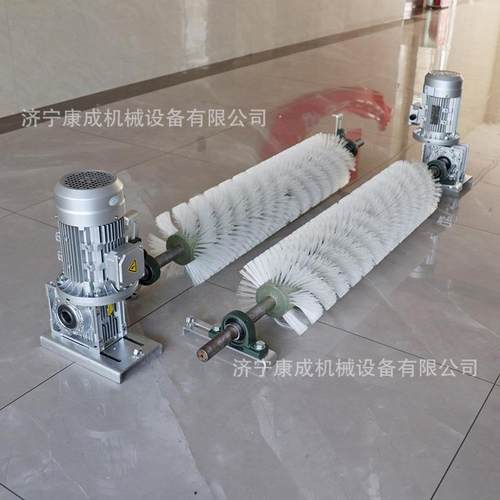 矿用皮带机清扫器 B1000电动尼龙滚刷皮带清扫高分子清扫器