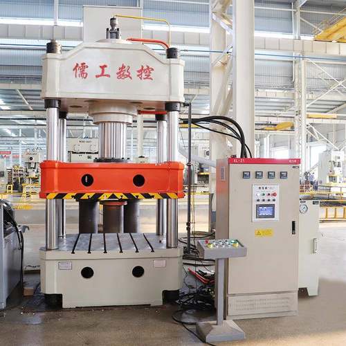 315吨电动车配件液压成型油压机厂家现货315t金属拉伸四柱液压机