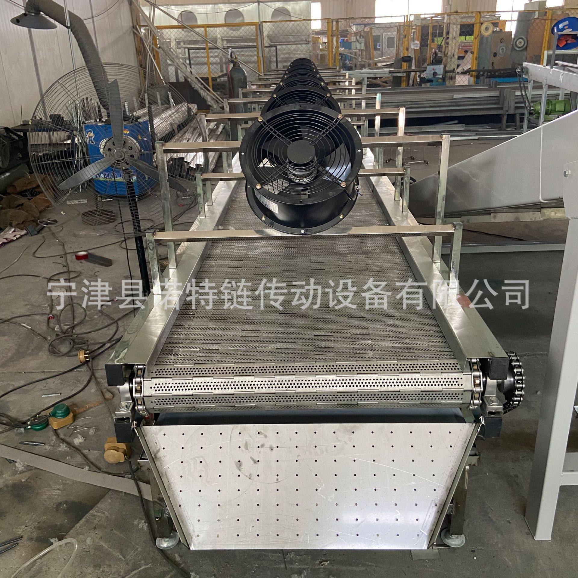 食品冷却线链板输送带 不锈钢板链输送机 爬坡提升机,包装,五金配件包装,淘宝优惠券,粉丝福利购,淘宝优惠卷