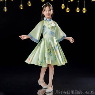 高档儿童唱服演出服中学生红歌演大合唱中国风礼合服诗歌小朗诵表