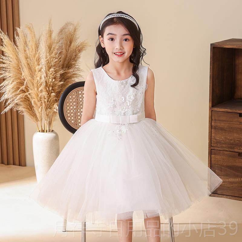 高档儿童演出女童舞蹈蓬蓬服裙童唱主持人礼服小学生男合六一表演