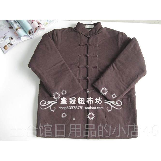高档中可老年加棉袄水洗纯棉旧粗布唐厚装男士手工棉中式外衣袄外,男装,唐装,淘宝优惠券,粉丝福利购,淘宝优惠卷