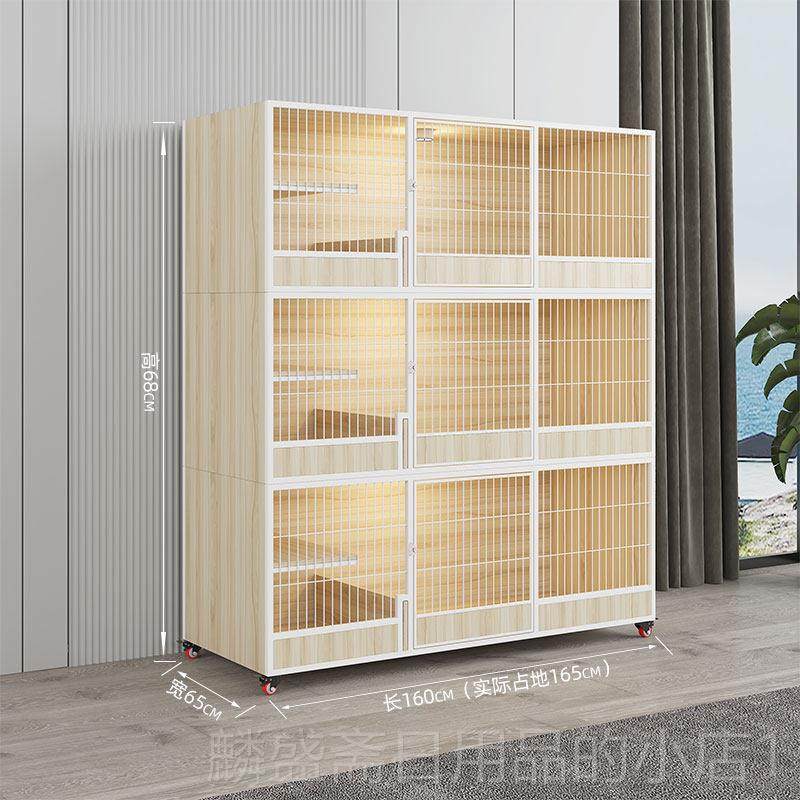 正品猫别墅实木猫房子猫柜猫育笼子豪华两组三层合猫咪窝层家用繁,宠物/宠物食品及用品,猫笼子/猫别墅,淘宝优惠券,粉丝福利购,淘宝优惠卷