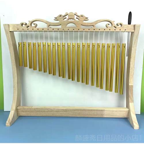 正品2音4音风铃专业乐队演奏早0教教具奥尔2夫打0击桌面18音2音风