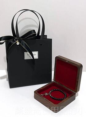 正品情实人节木心钻指戒盒桃首饰品空盒子收纳便携式求婚结胡婚交