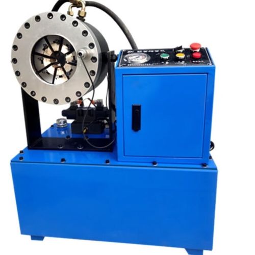 得豫工品缩管机不锈钢管高压油管接头压管机钢管缩管机一台价加强