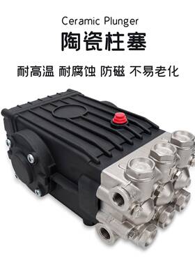 高压清洗机曲轴泵 三柱塞铜泵 兼容Interpump WS201 201 252