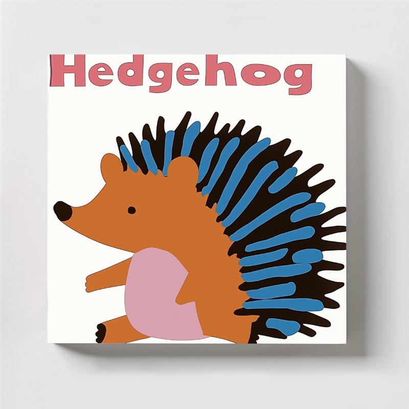 多巴胺小动物装饰画卡通沙发挂画墙贴趣味艺术客厅儿童房游乐园