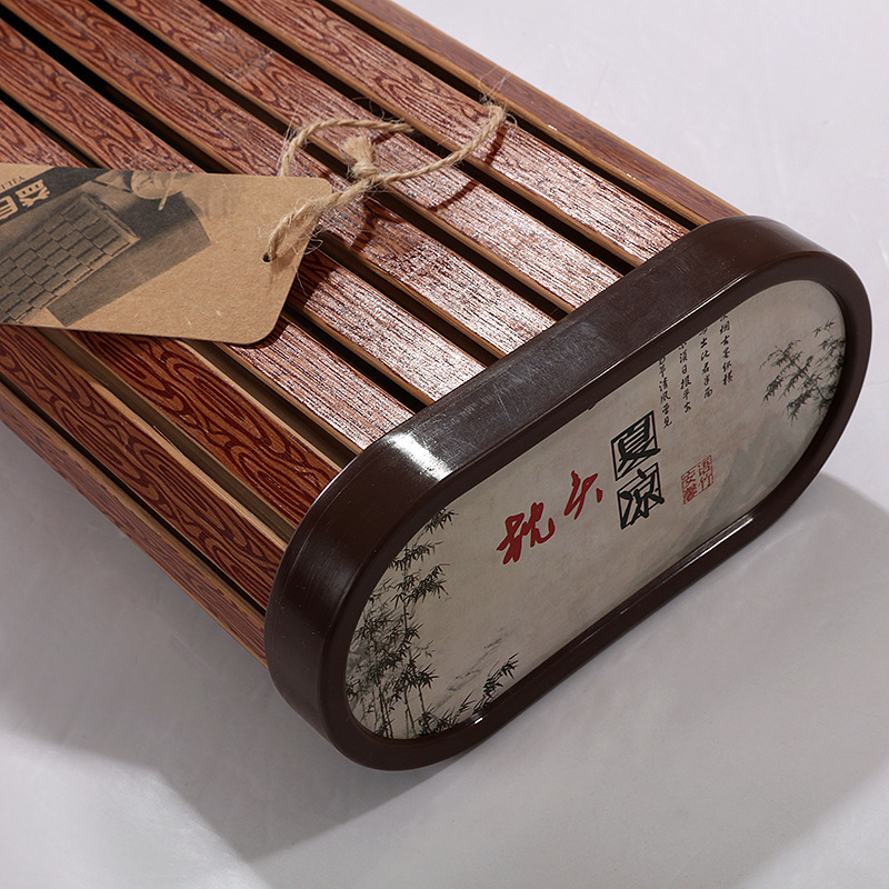 夏季竹枕头护颈椎助睡眠专用竹子凉枕空心夏天麻将枕男木枕女透气