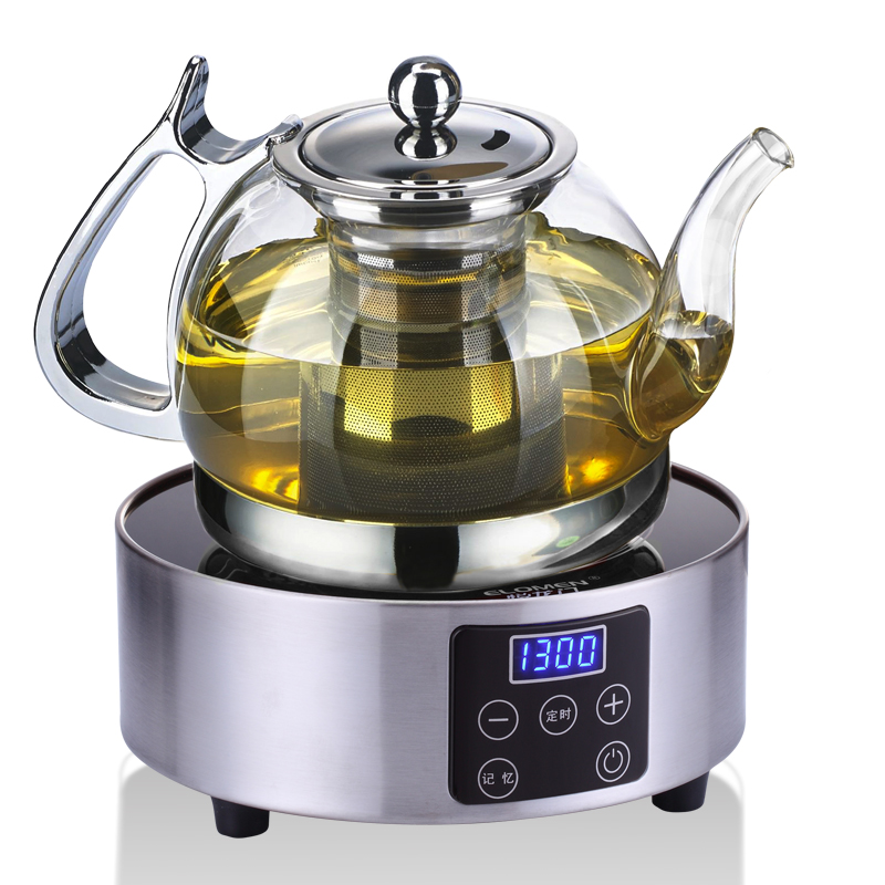 电陶炉煮茶触控可定时多档位非电磁炉保温烧水火锅不挑壶家用茶炉