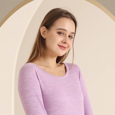 yaloo/雅鹿2025秋冬保暖内衣男女情侣套装居家舒适德绒内衣裤B07