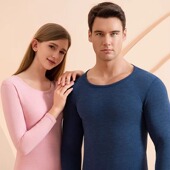 居家舒适德绒内衣裤 yaloo 雅鹿2025秋冬保暖内衣男女情侣套装 A23