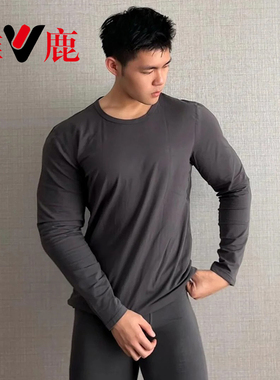 yaloo/雅鹿2025秋冬保暖内衣男女情侣套装居家舒适德绒内衣裤A12