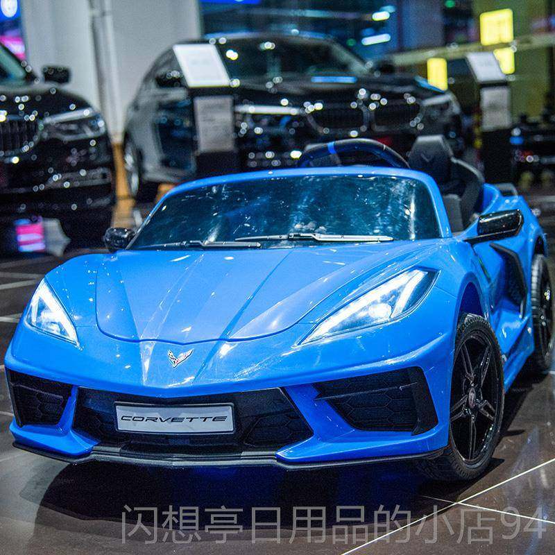 正品超大双座跑儿童电动车宝宝四轮遥女控汽车男小网红车孩可坐人