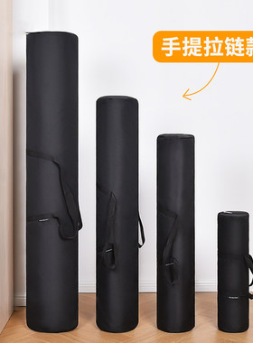 手提凉席收纳袋防水牛津布竹蓆地毯拉链包装牛皮席子的摺叠防尘套