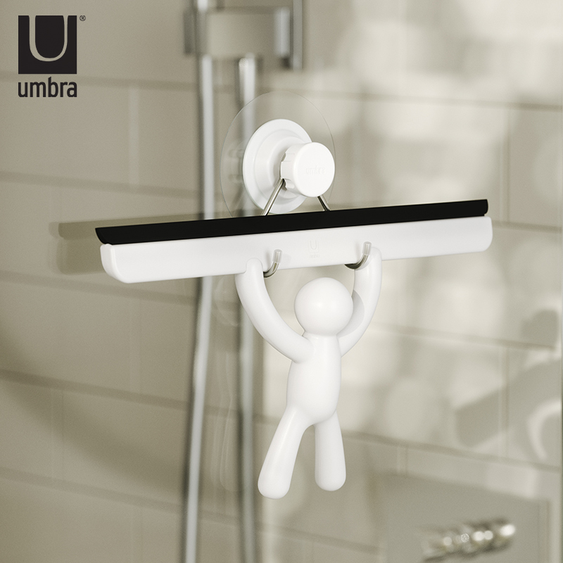 umbra玻璃刮家用刮水器洗车玻璃刷单面手持桌面硅胶多功能刮水板