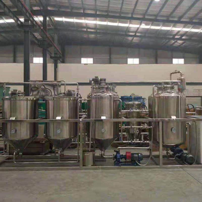 300kg油厂设籽备花生芝油菜脱CSG磷脱酸麻水化精机榨油机食炼用油