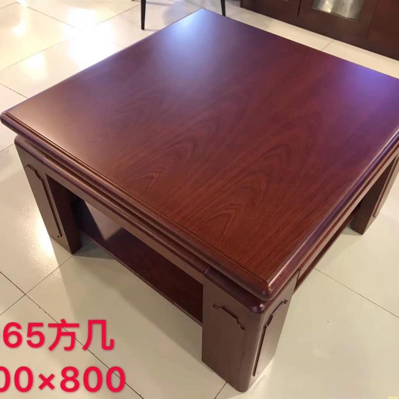 现代实木长茶几餐桌两用小户型简约办公f时尚茶桌客厅简易木质茶