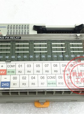 R16C-NS5A-20P  DC24V 原装韩国三元SAMWON配线继电器模组模块