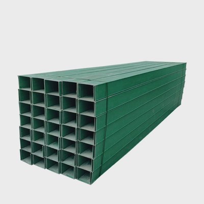 玻璃钢电缆线槽大槽式梯式电缆桥架电缆线槽盒盒跨距走线槽