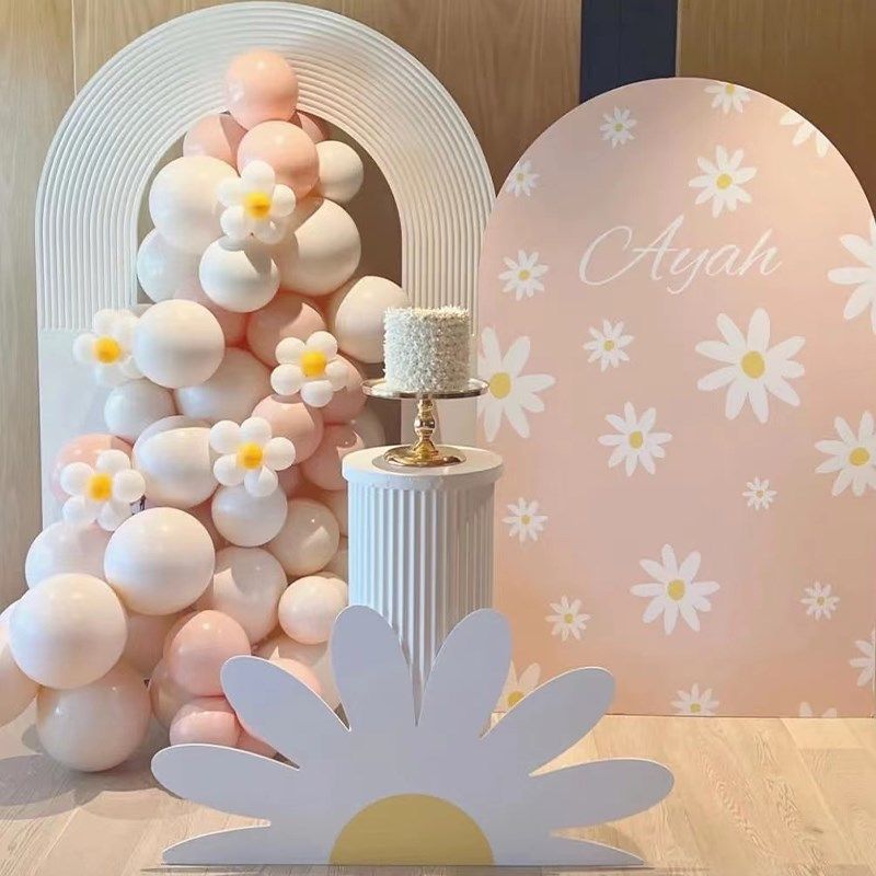 粉色系简约女宝宝满月百日宴生日布置装饰气球背景墙kt板定制套餐,节庆用品/礼品,装扮布置套餐,淘宝优惠券,粉丝福利购,淘宝优惠卷