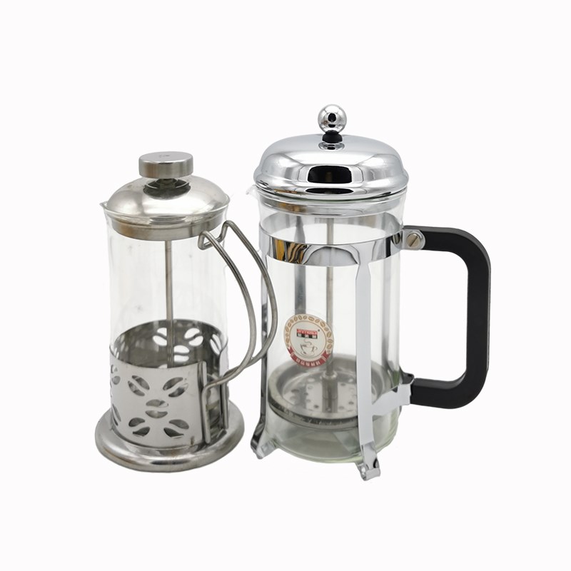 玻璃冲茶器 法式法压壶 咖啡壶冲壶 泡茶壶 2-4人份350ml