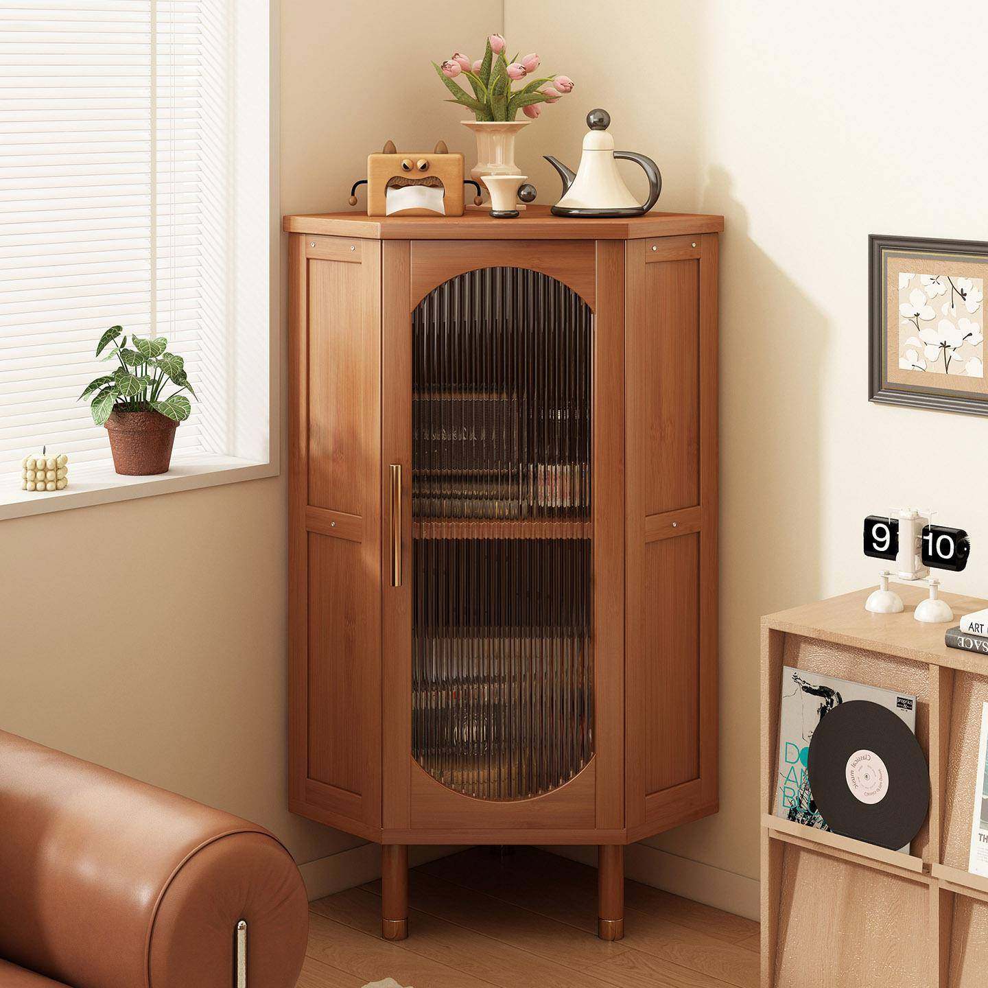 餐边柜转角一体靠墙置物柜家用厨房客厅橱柜碗柜新中式储物柜边柜,电子元器件市场,其它元器件,淘宝优惠券,粉丝福利购,淘宝优惠卷