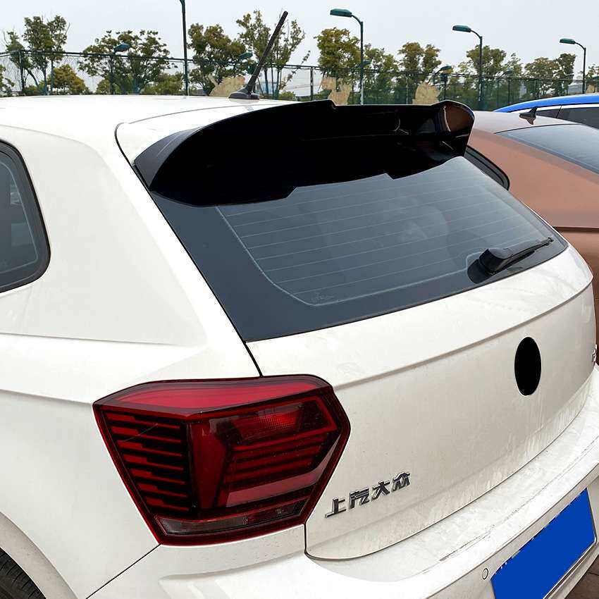 适用大众Polo MK6 波罗2019+ GTI款顶翼尾翼扰流板外饰改装