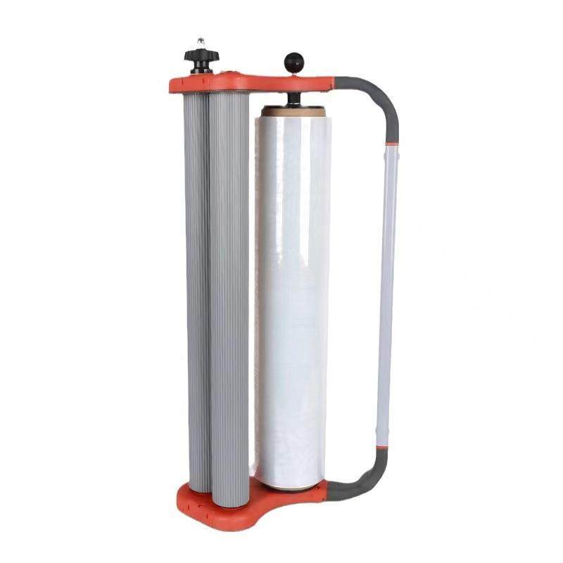 1手动拉膜器缠绕机预拉伸缠绕膜拉膜器直径76mm托盘缠绕式