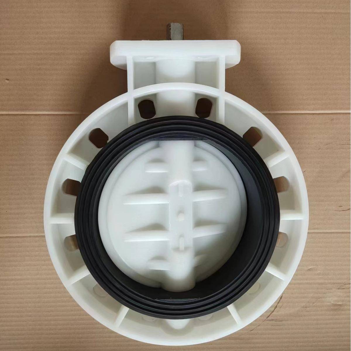 供应FRPP无头方轴蝶阀 EPDM 22*22*23 DN250 624元一台可配执行器