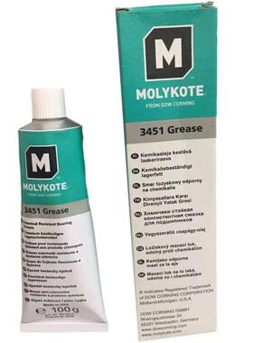 MOLYKOTE 3451 GREASE 氟硅油 固体润滑剂滚动轴承电缆油脂
