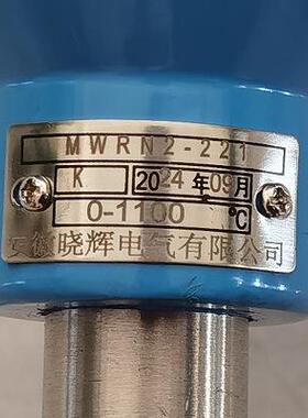 MWRN2-221双支2520材质铠装芯耐磨热电偶M27*2固定螺纹安装