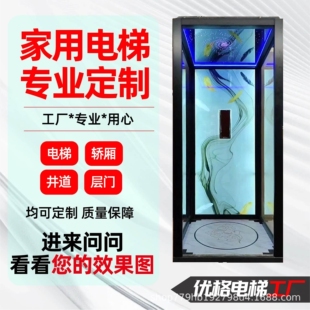 家用小电梯 安装别墅两层三层四层无机房电梯 家用电梯工厂