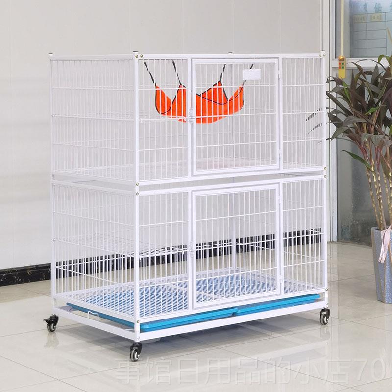 高档包邮新款獒运三层猫猫墅笼狗笼犬大型猫繁育猫笼子母笼舍别展
